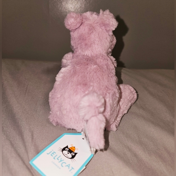 Jellycat TINY SMUDGE HIPPO Plush Mini Stuffed Animal AUTHENTIC NWT - Picture 4 of 4